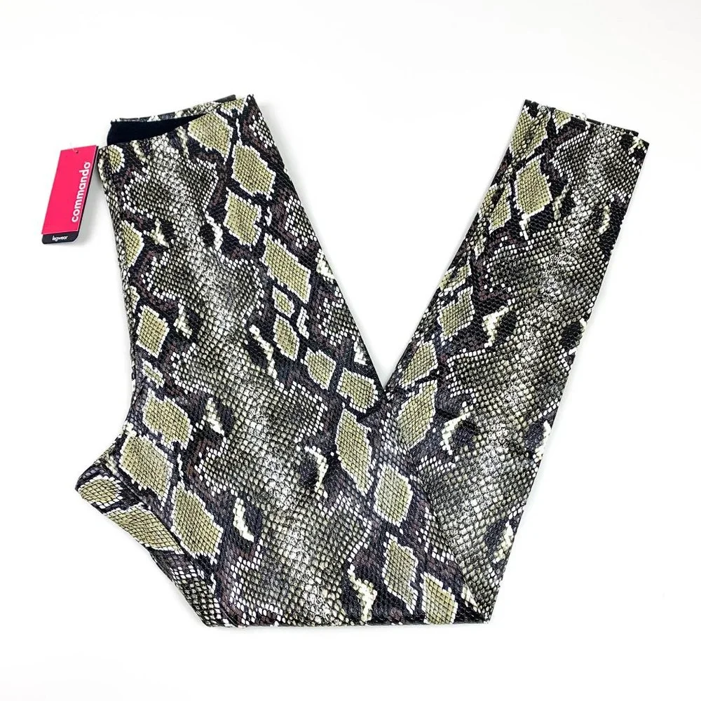 COMMANDO | Faux Leather Animal High Rise Legging - NWT - Picture 4 of 13